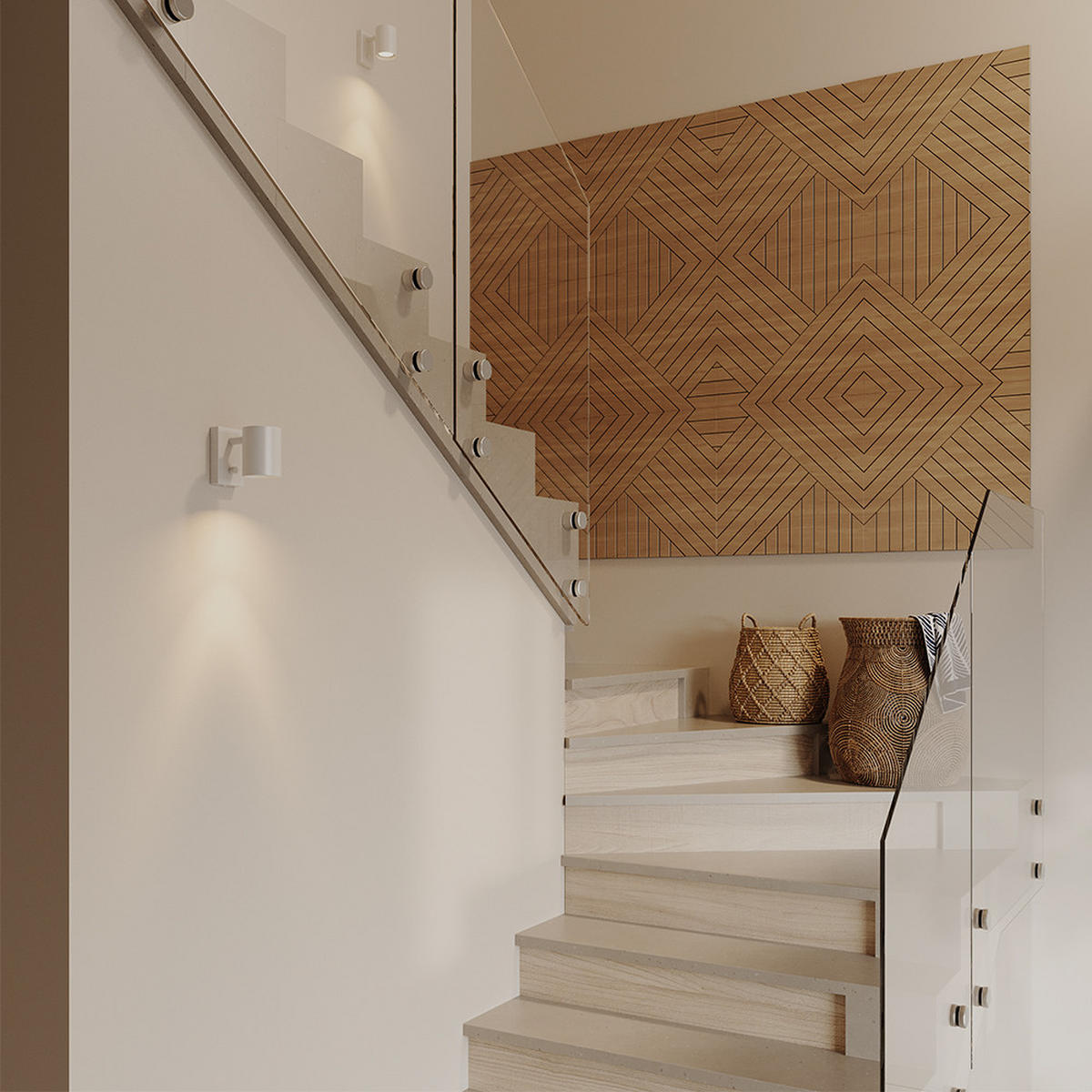 NÁSTĚNNÝ PANEL Dub - barva dubu, kompozitní dřevo (52/52/0.8cm) - Vicco