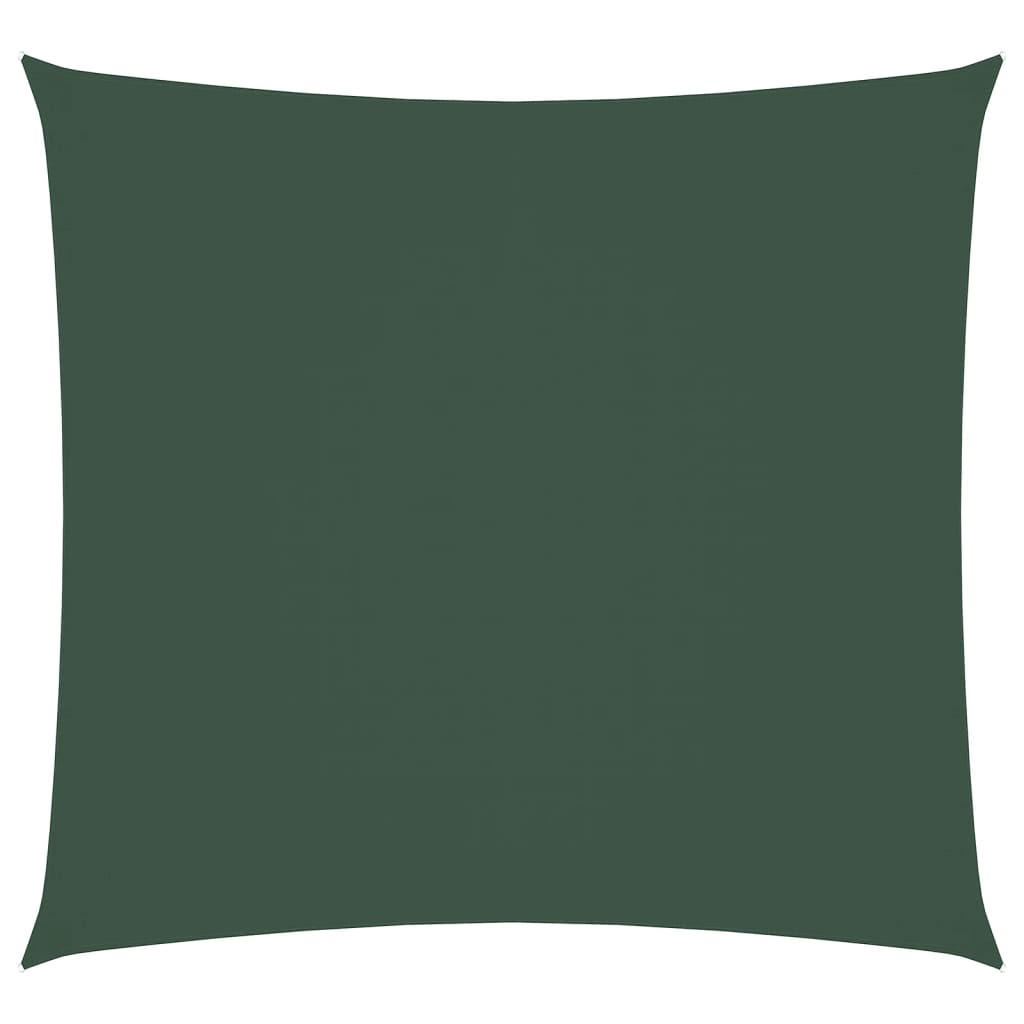 SONNENSEGEL Oxford-Gewebe Quadratisch 3,6x3,6 m Dunkelgrün - Grün, Textil (360/360cm) - furnicato