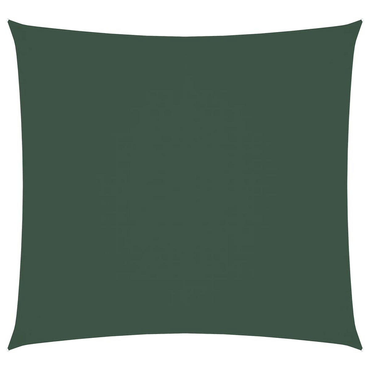 SONNENSEGEL Oxford-Gewebe Quadratisch 2,5x2,5 m Dunkelgrün - Grün, Textil (250/250cm) - furnicato