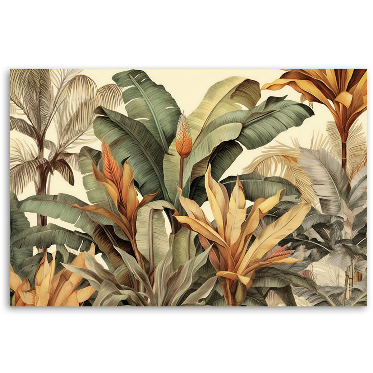 KUNSTDRUCK Beige 90/60 cm - Beige, Textil (90/60cm) - KUNSTLOFT