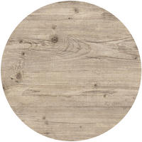 TISCHPLATTE Joana rund Holz Hellbraun 3,5x70x70cm - Hellbraun, Holz (70/70/3.5cm) - DELUKE
