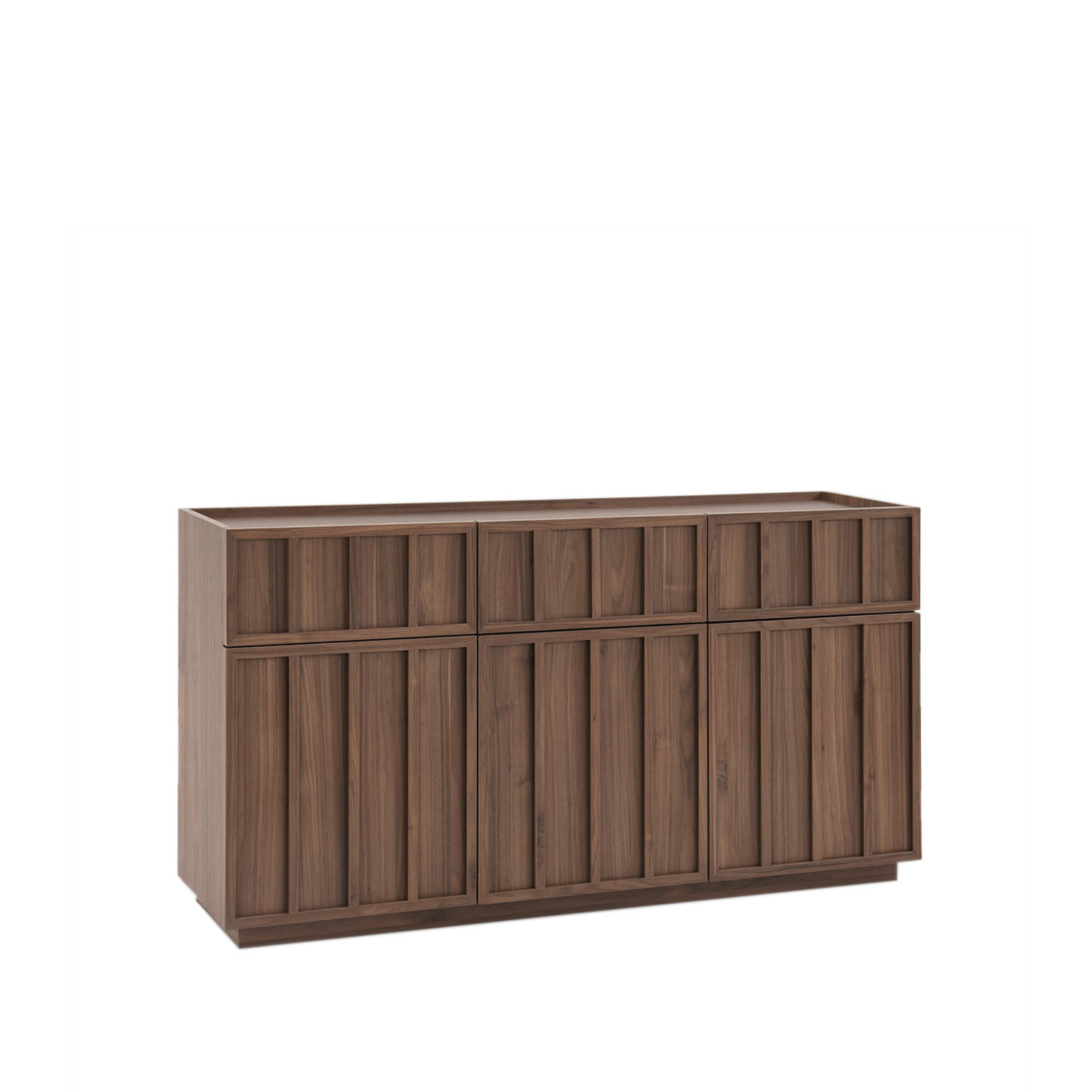 Klast Home Anrichte Walnuss 150x80x40 cm