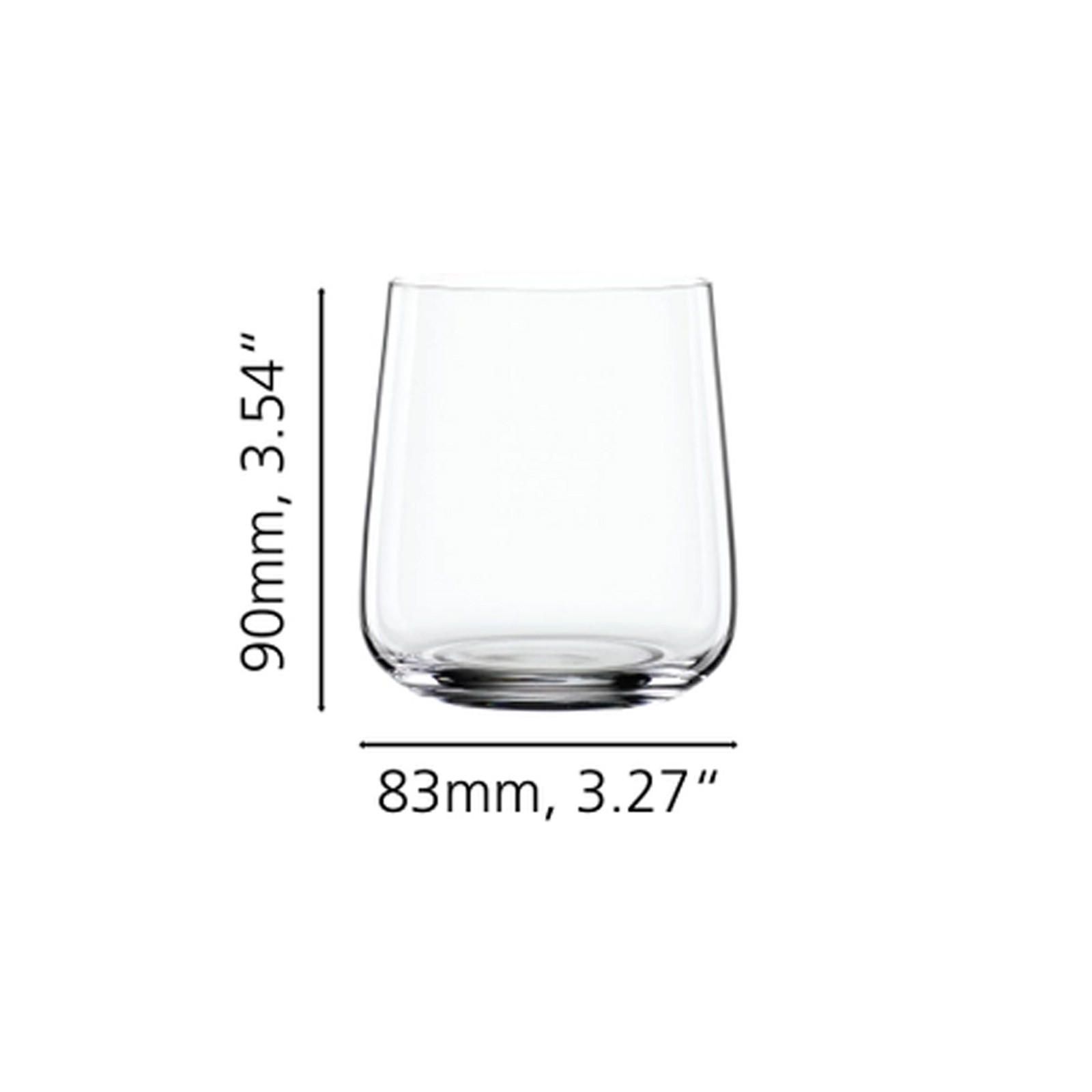 TRINKBECHER Style transparent 340 ml 12er Set - Transparent, Glas (0.34L) - Spiegelau