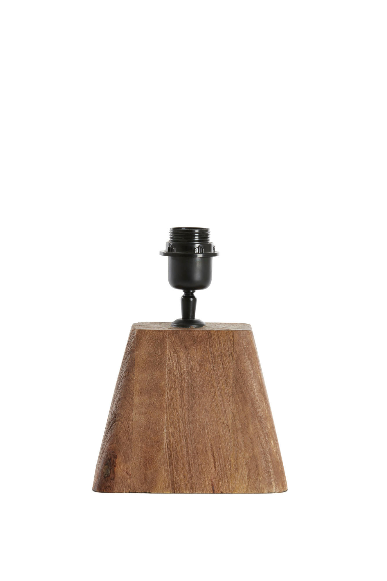 LAMPENFUSS Kardan Braun 18/13/15 cm - Braun, Holz (18/13/15cm) - Light & Living