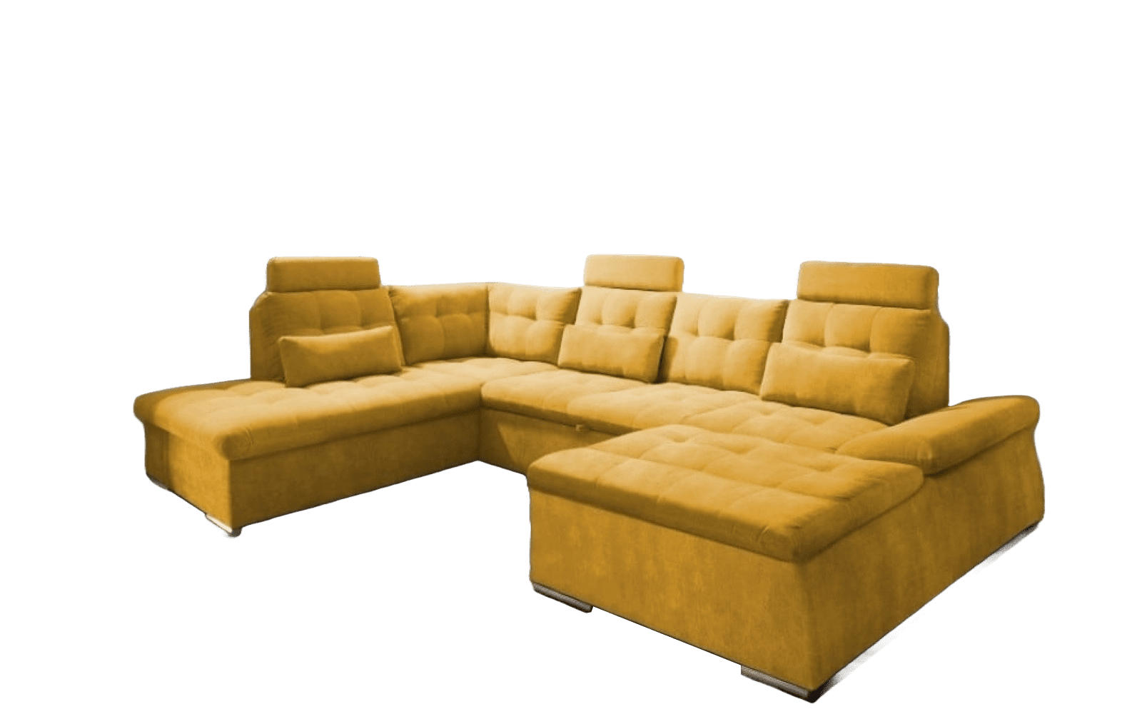 ed exciting design Wohnlandschaft Gelb 324x103x219 cm