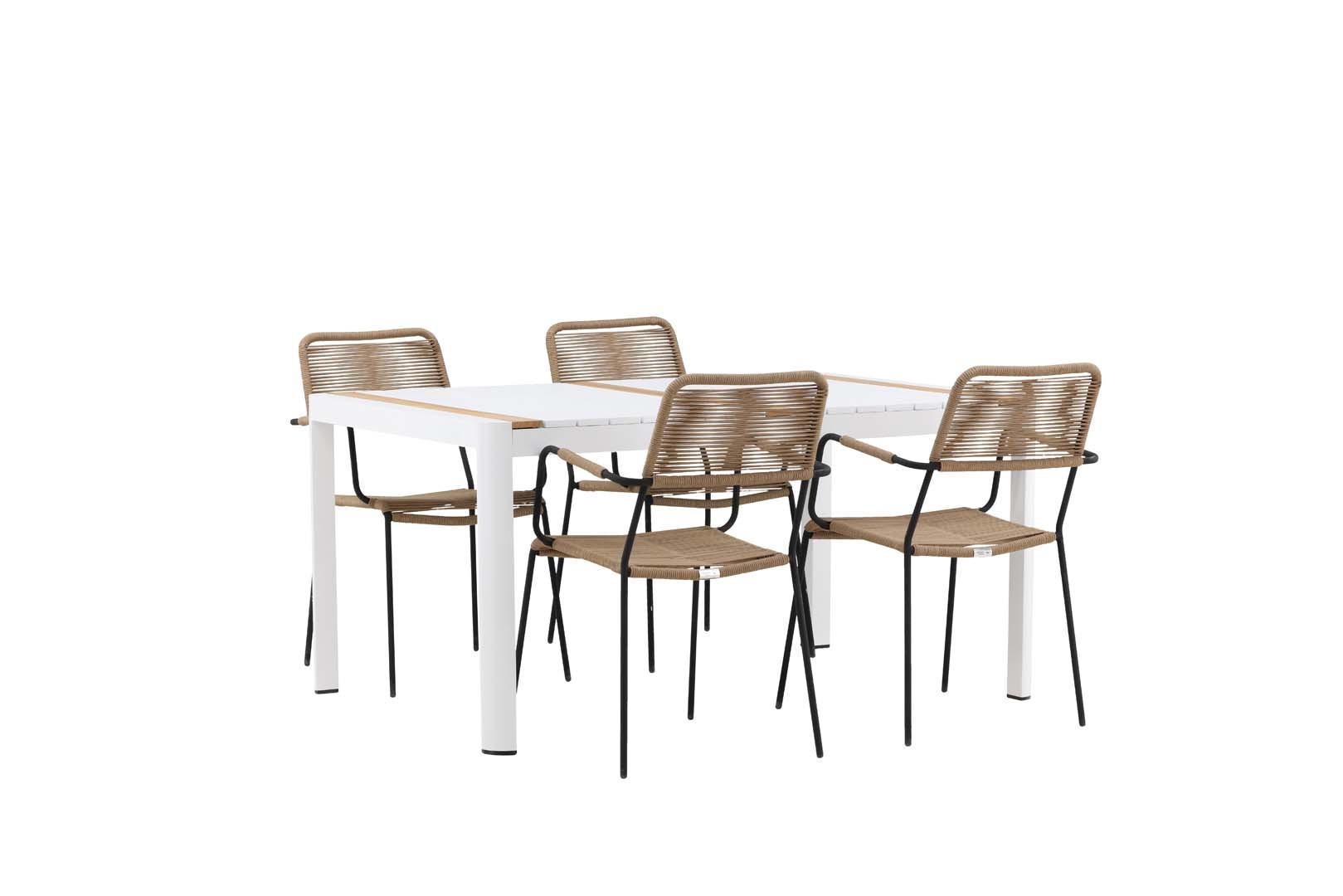 GARTENSET braun - Braun, Holzwerkstoff - ebuy24