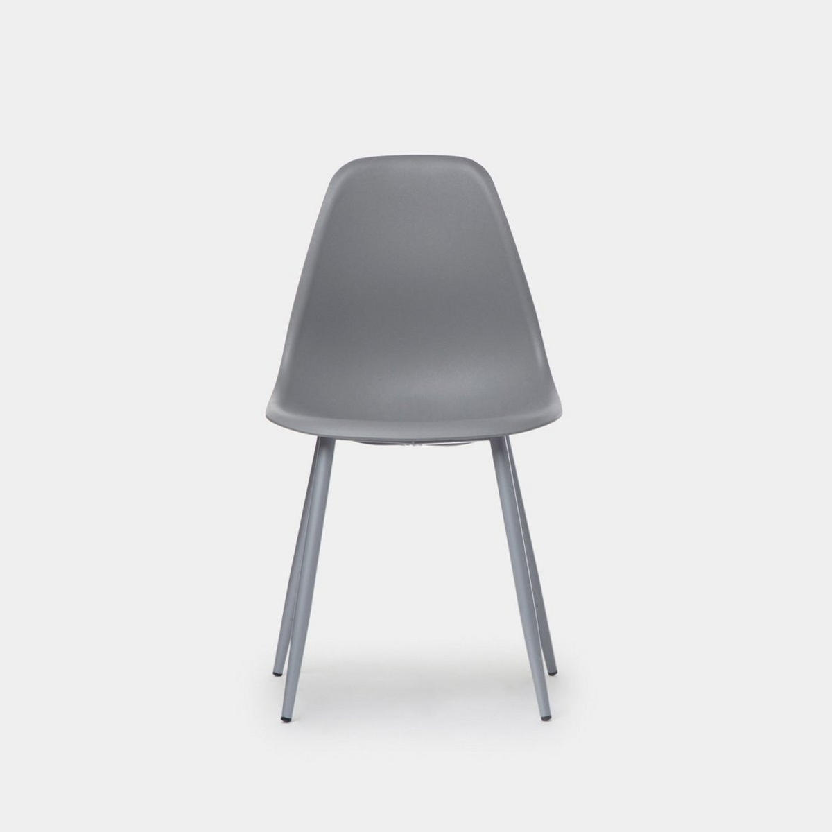 STUHL FÜR DRAUSSEN Nina Grau 45 cm x 80 cm - Grau, Kunststoff (45/80/53cm) - Klast Home