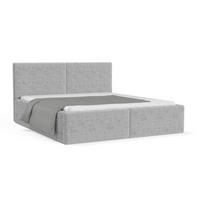 POLSTERBETT BEN 140/200 in Cord Hellgrau - Hellgrau, Holz/Holzwerkstoff (140/200cm) - Deine Möbel 24