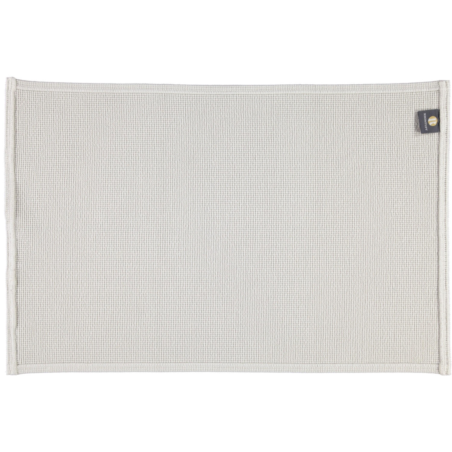 BADEMATTEN PLAIN PERLGRAU - 11 - Hellgrau, Textil (60/90cm) - Rhomtuft
