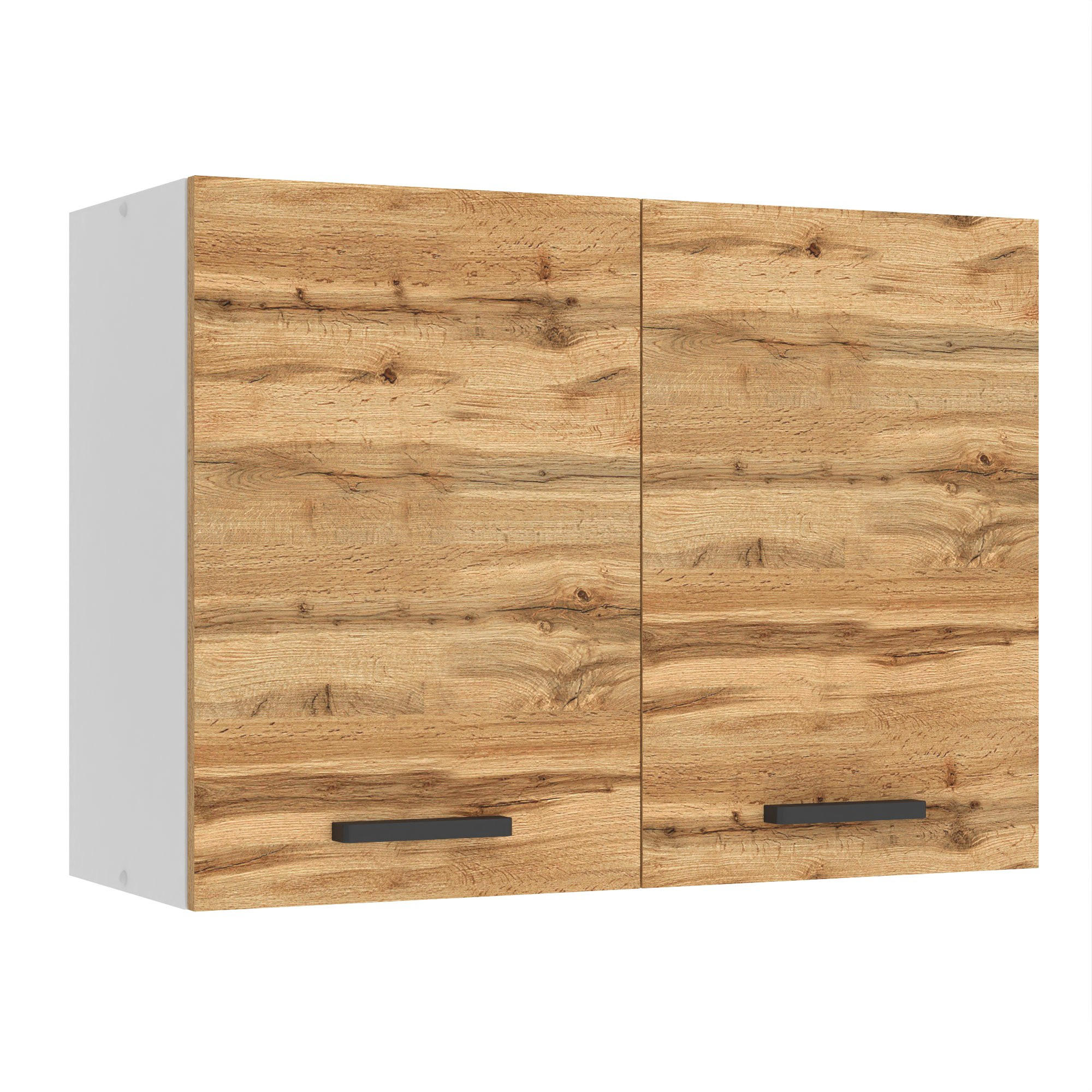 HÄNGESCHRANK SG 80 cm, mit 2 Türen, Wotan-Eiche - Braun, Holz (80/58/29.6cm) - B BELINI GROUP