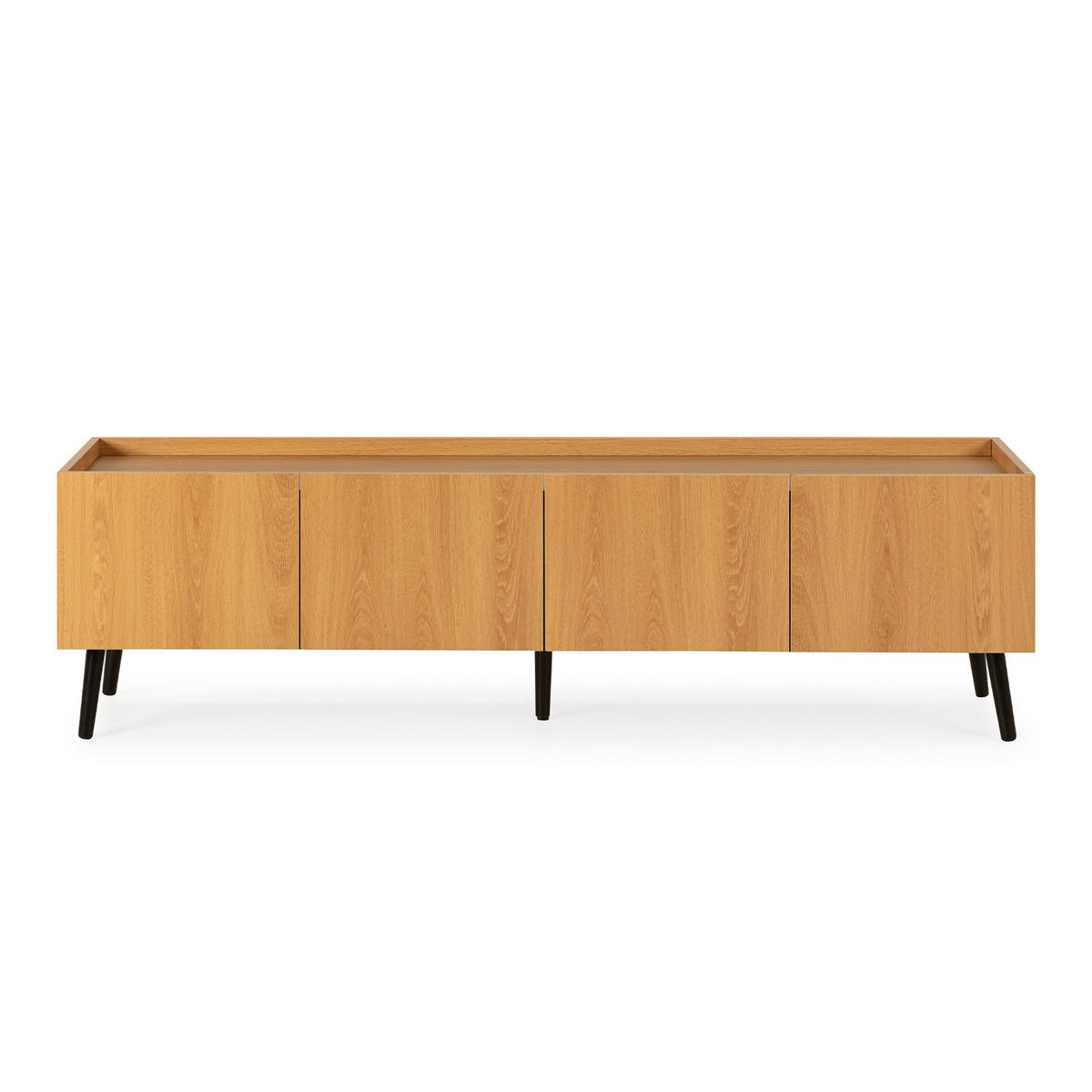 TV-ELEMENT Siren 4 türen Eichenfarbe - Honigeiche, Holzwerkstoff (160/45/40cm) - VS Venta-stock