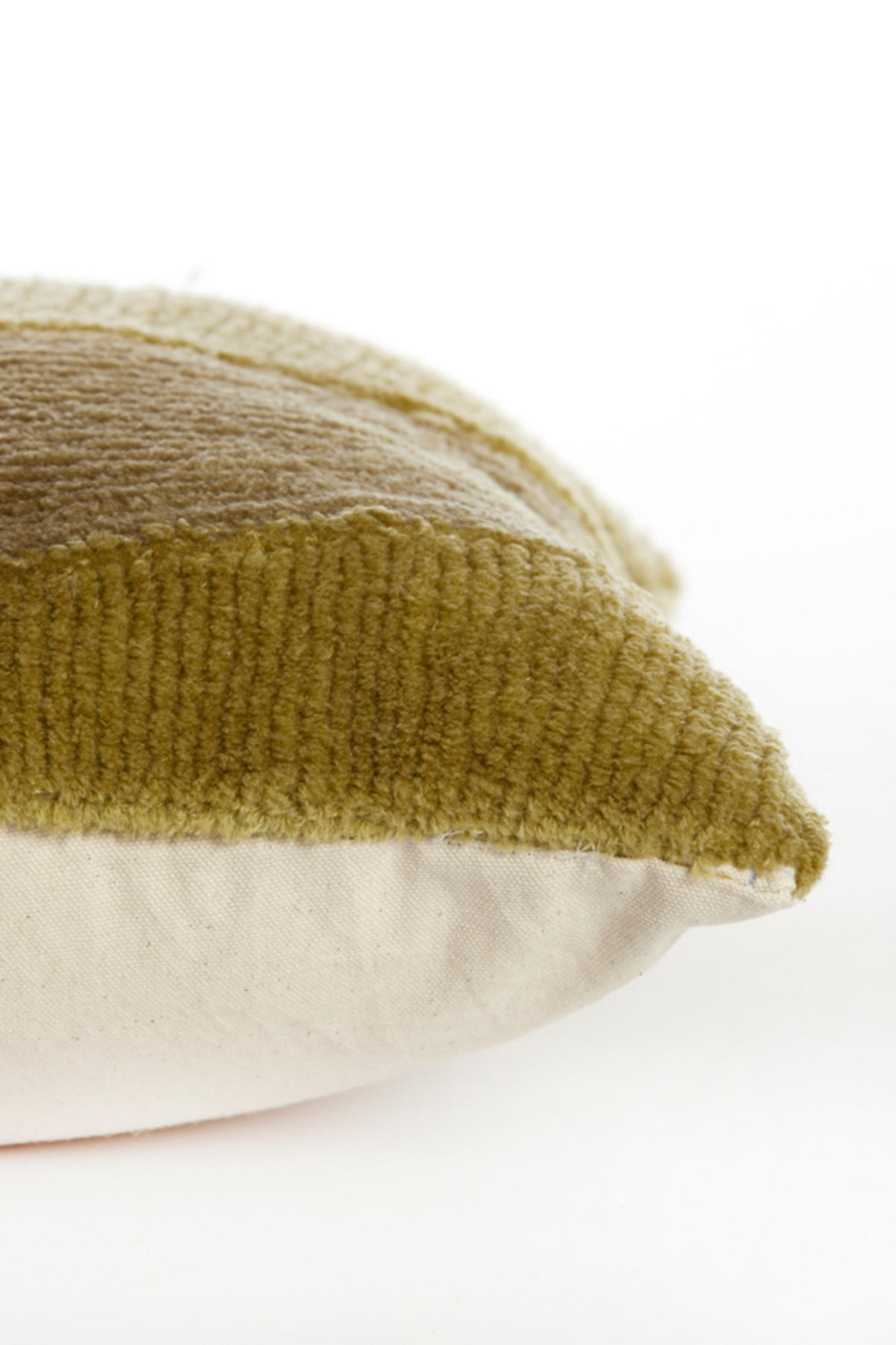 DEKOKISSEN Canazei Grün 45/45/10 cm - Grün, Textil (45/45cm) - Light & Living
