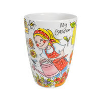XL-BECHER Taste of Summer My Garden in Bunt - 500 ml - Multicolor, Keramik (0.5L) - Blond Amsterdam
