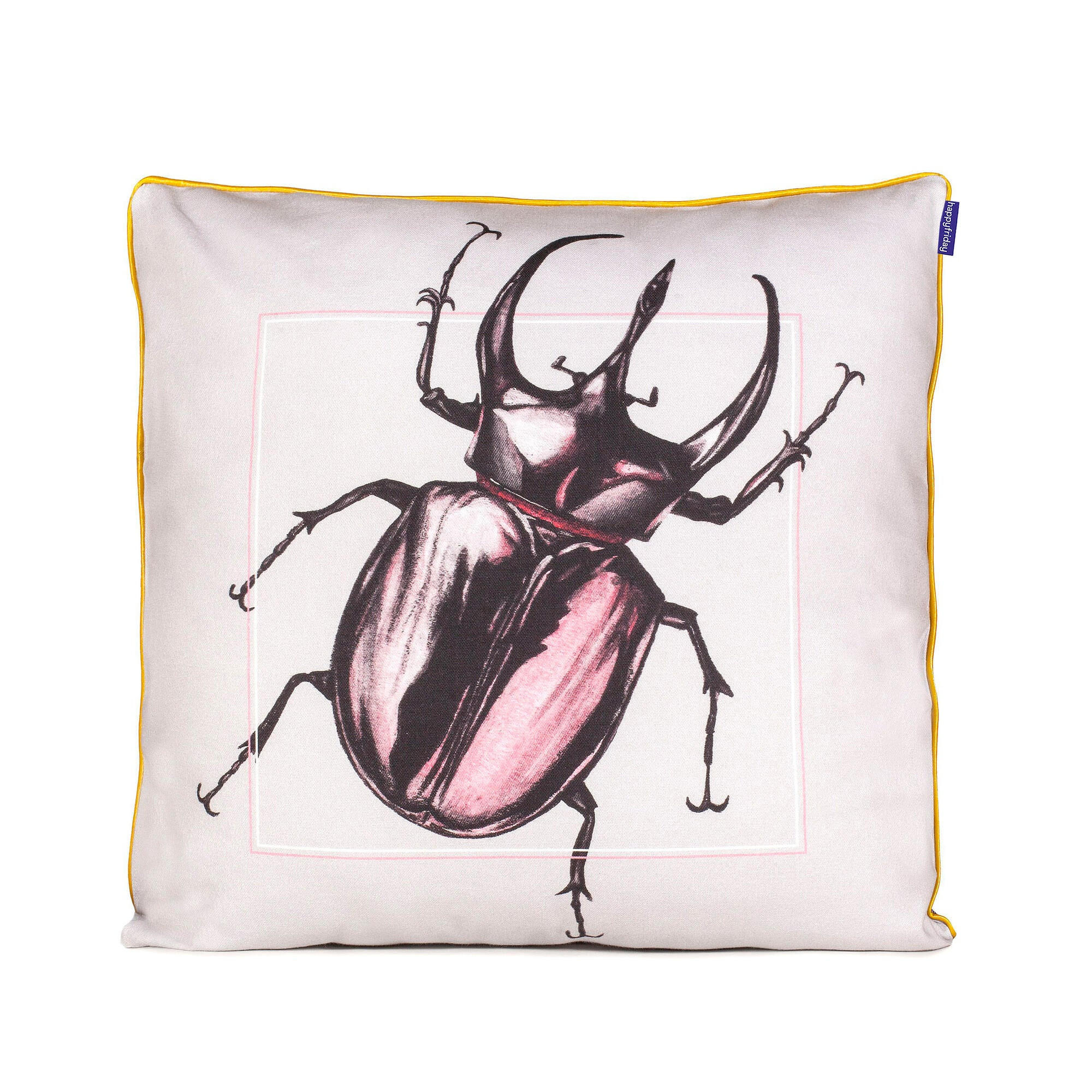 KISSENBEZUG dekorativ shimmer 50x50 cm mehrfarbig - Multicolor, Textil (50/50cm) - Happy Friday