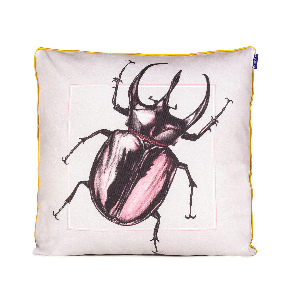 KISSENBEZUG dekorativ shimmer 50x50 cm mehrfarbig - Multicolor, Textil (50/50cm) - Happy Friday