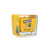 DUFTKERZE Maoam - Gelb, Naturmaterialien/Glas (8cm)