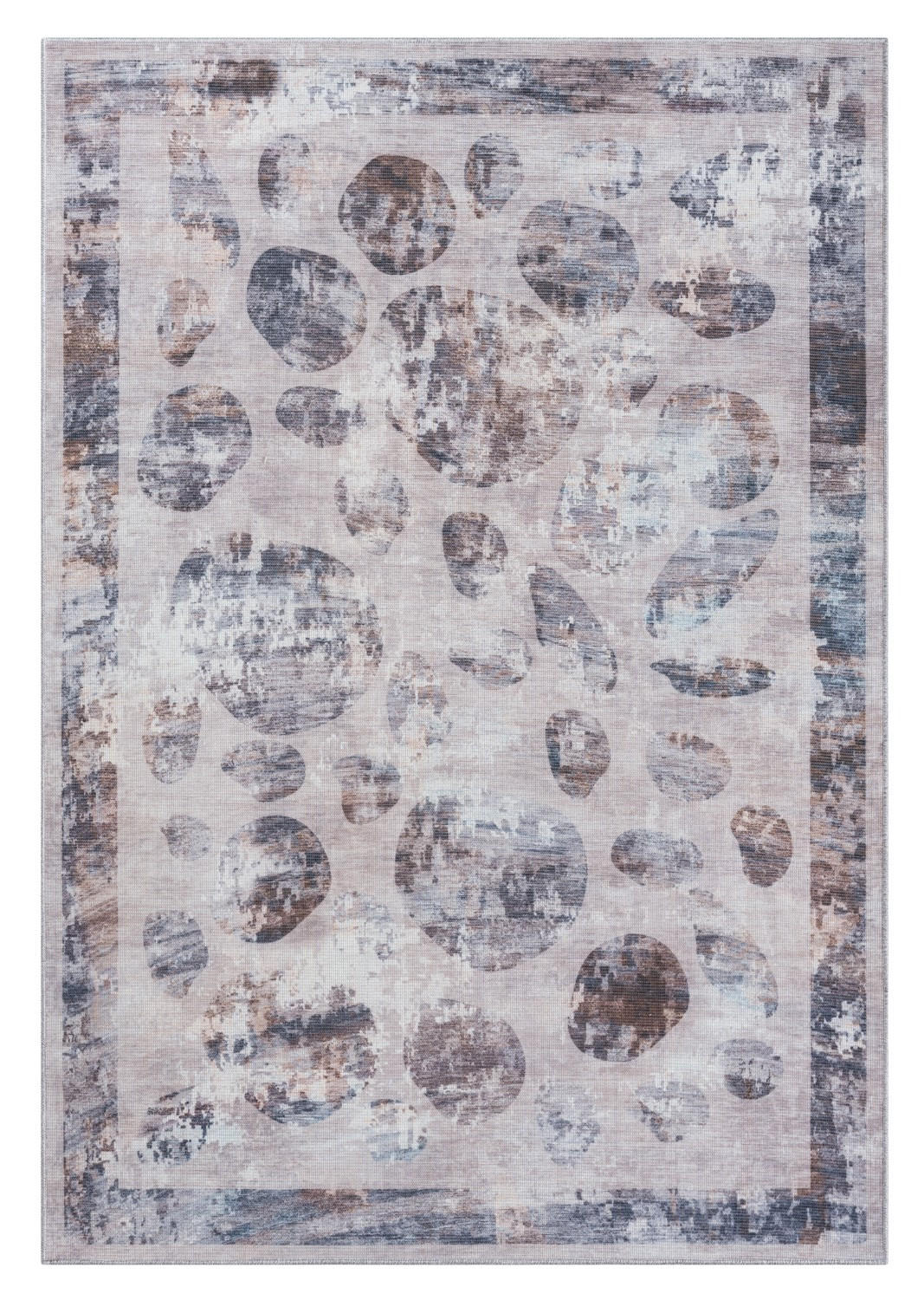 TEPPICH Kelpie Taupe,Anthrazit,Blaugrau 160/230 cm - Taupe, Textil (160/230cm) - My-Rug