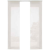 VORHANG 2ER SET HxB 245x60 cm Grau - Grau, Textil (60/245cm) - Gardinenbox