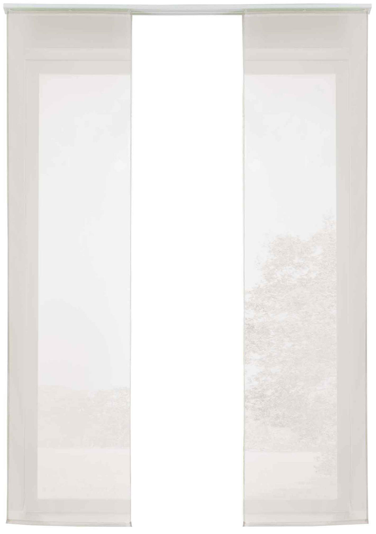 VORHANG 2ER SET HxB 245x60 cm Grau - Grau, Textil (60/245cm) - Gardinenbox