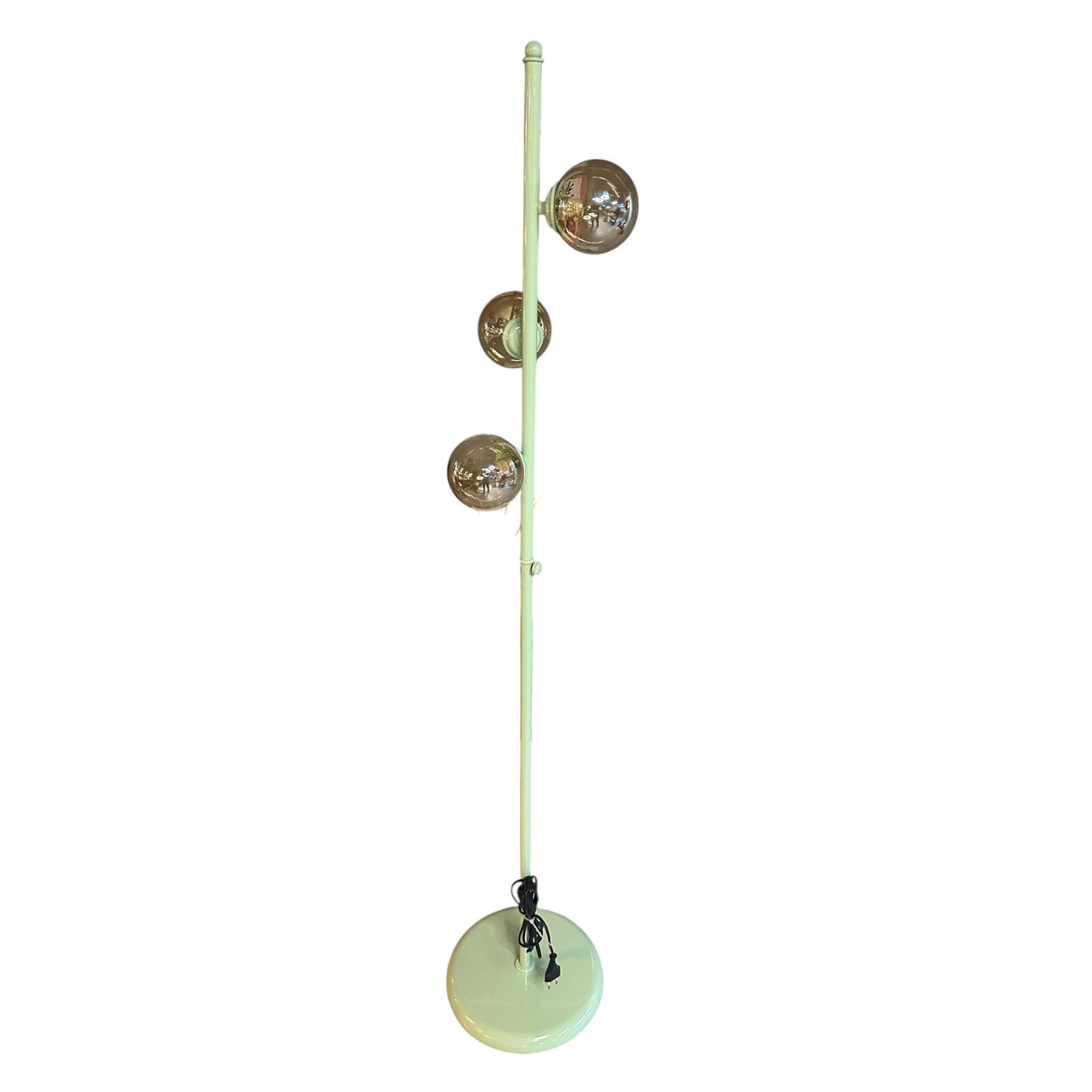 STEHLEUCHTE Klyra 150 Cm - Mintgrün, Metall (30/30/150cm) - Bamyum