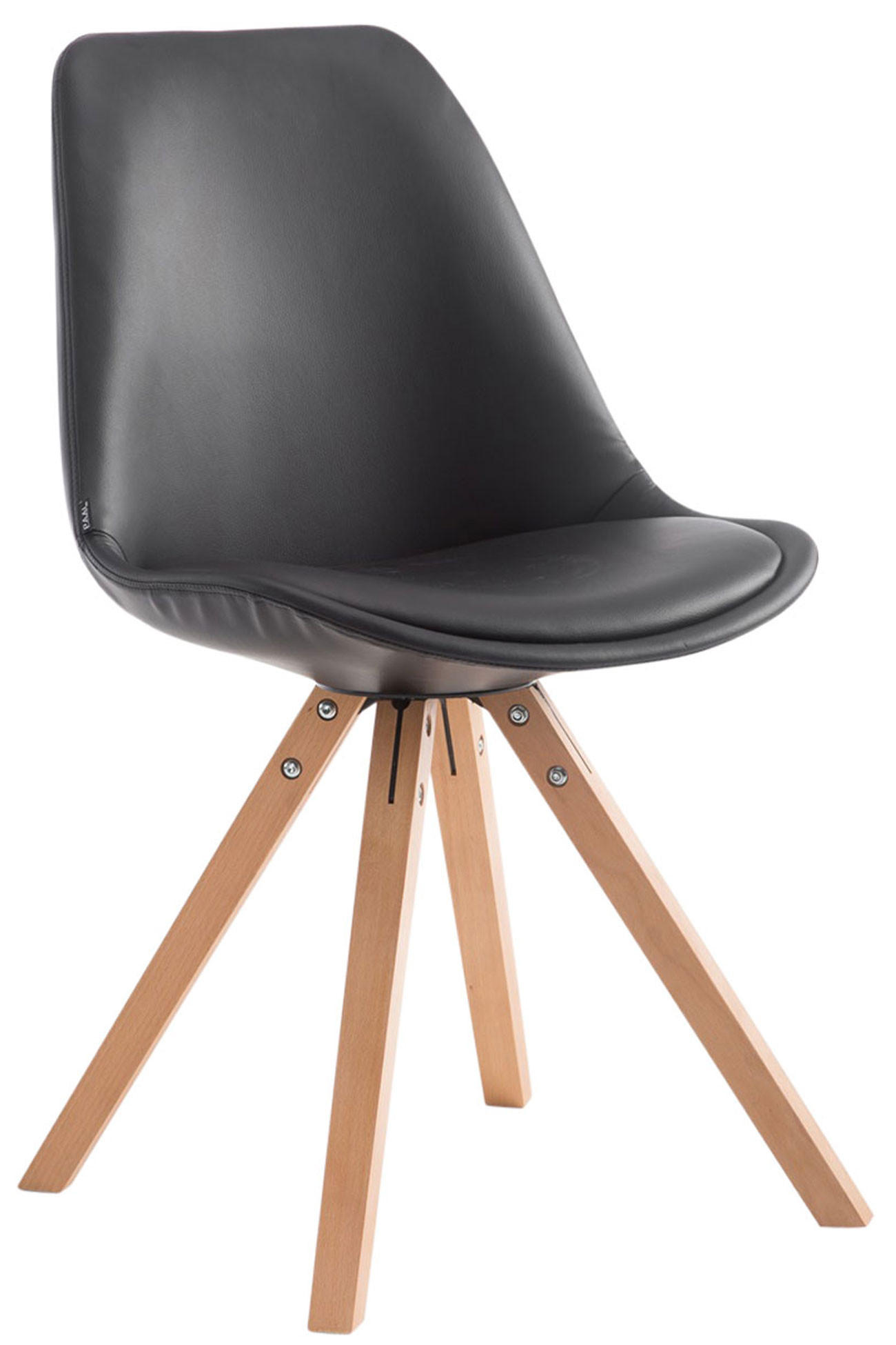 CLP Stuhl Schwarz 47.5x83x55.5 cm
