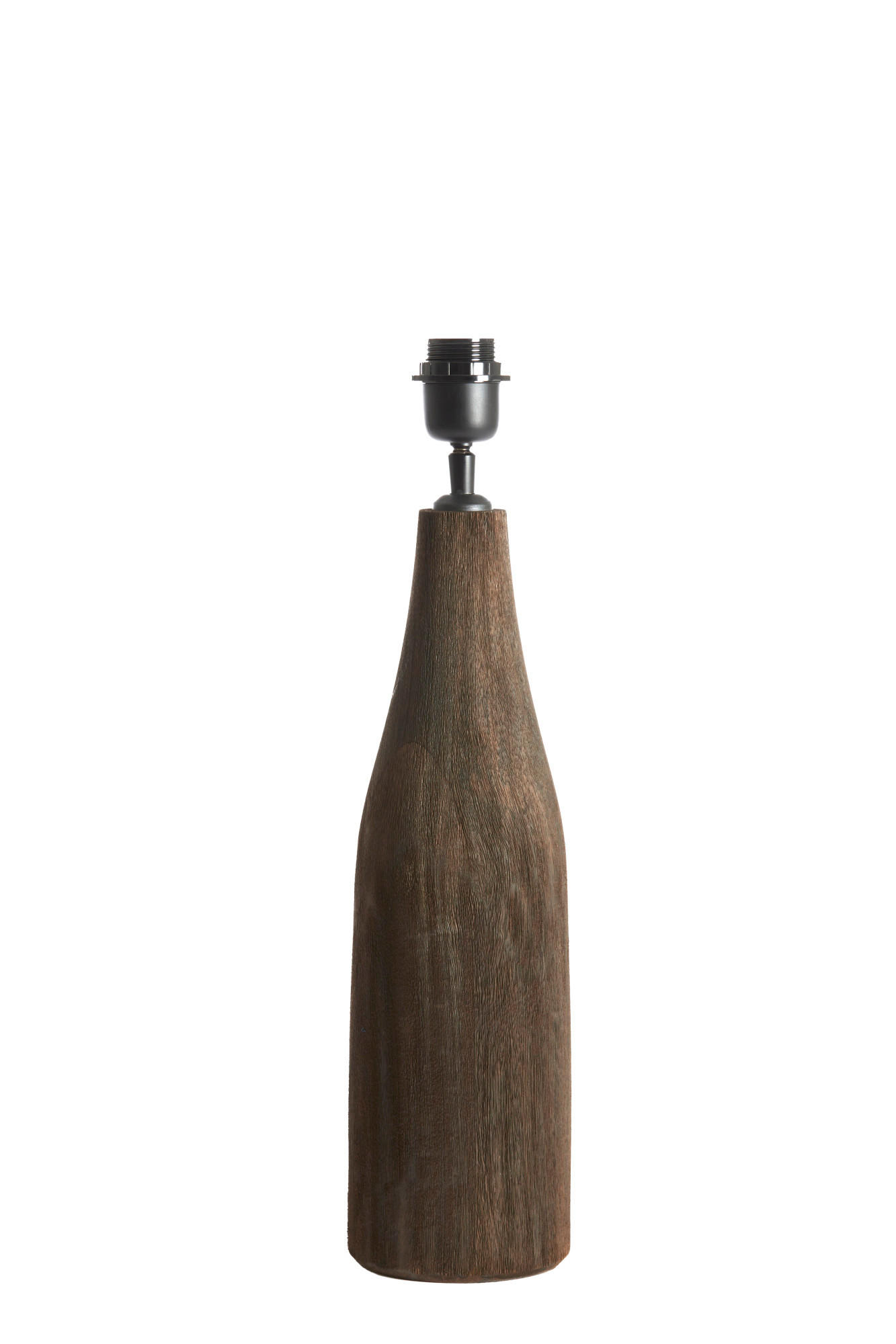 LAMPENFUSS Trapino Braun Ø13/42 cm - Braun, Holz (13/13/42cm) - Light & Living
