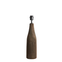LAMPENFUSS Trapino Braun Ø13/42 cm - Braun, Holz (13/13/42cm) - Light & Living