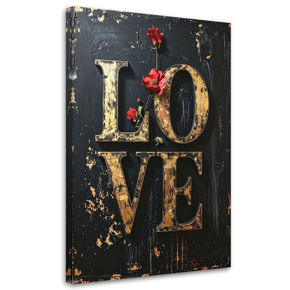 LEINWANDBILD Inschriften und Zitate 80x120cm - Schwarz, Textil (80/120cm) - Feeby