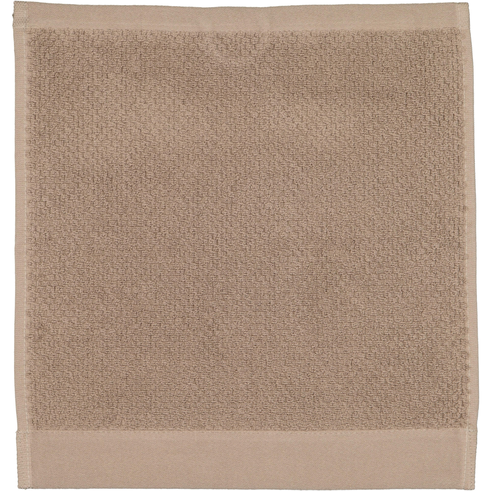 Rhomtuft Seiftuch Taupe 30x30 cm