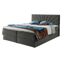 BOXBETT Top 4 - Grau, Holz (140/200cm) - MIRJAN24