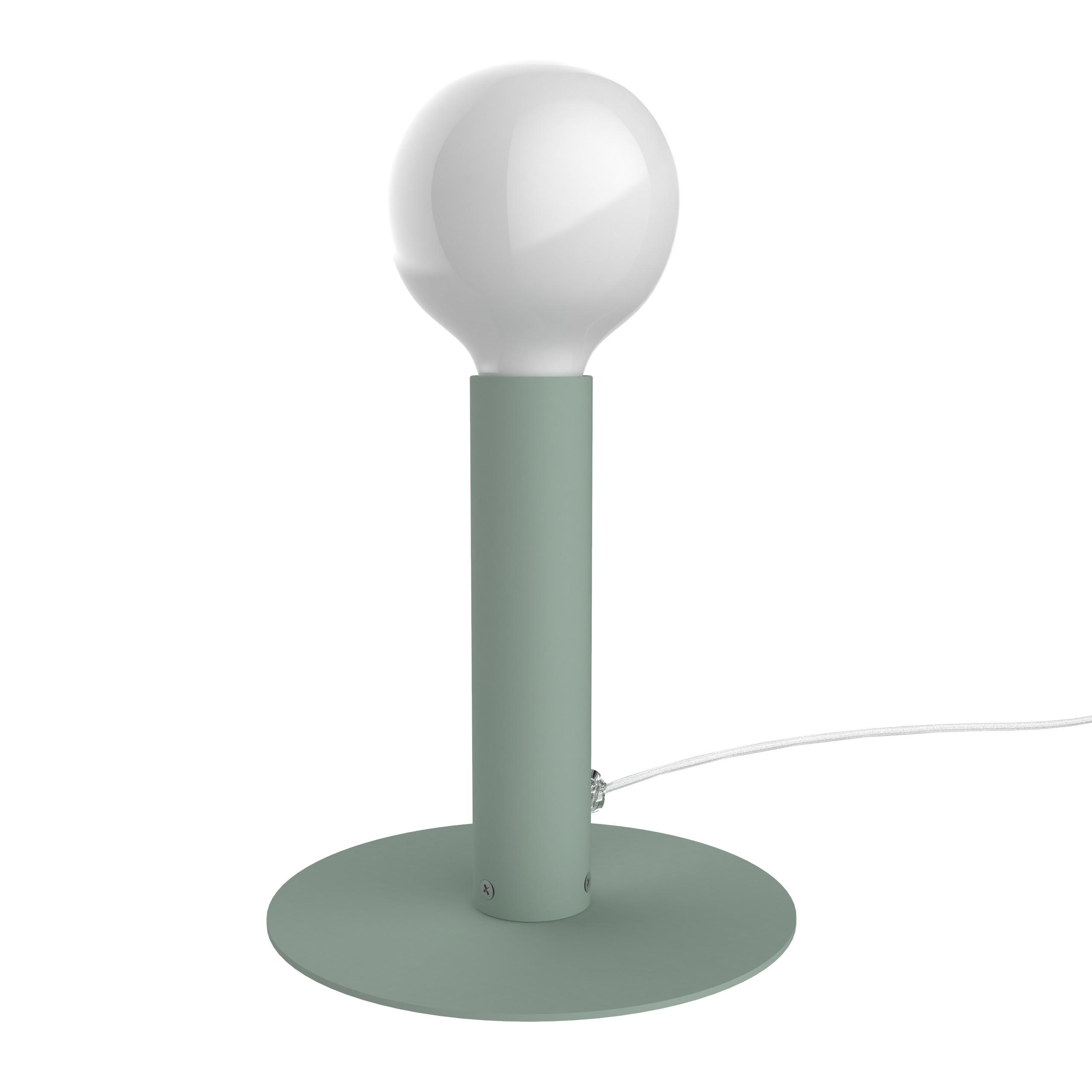 TISCHLEUCHTE Puro - Grün, Metall (4/4/20cm) - Lumicom