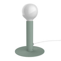 TISCHLEUCHTE Puro - Grün, Metall (4/4/20cm) - Lumicom