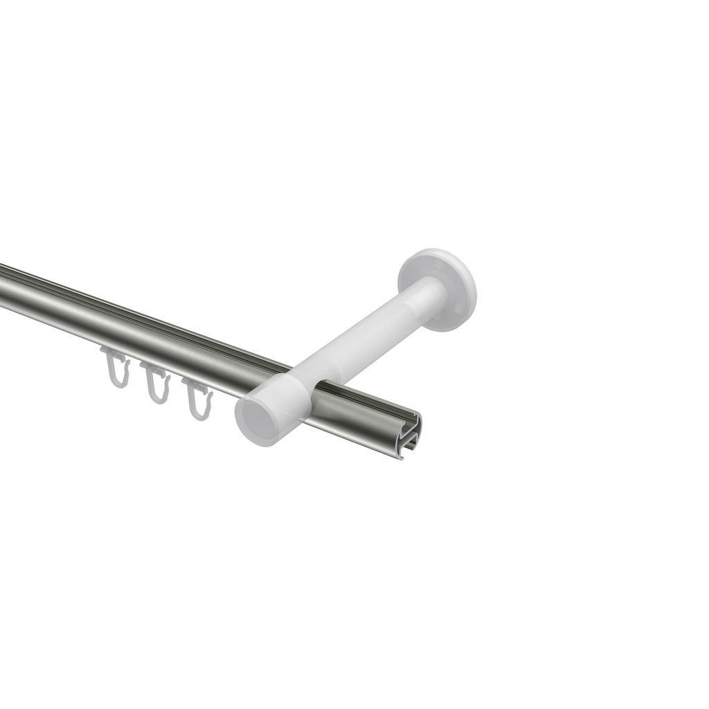 Thumbnail - Interdeco Innenlauf-Gardinenstangen-Set, Edelstahl, Silber, Metall, 260 cm, Wohntextilien, Gardinen & Vorhänge, Gardinen...