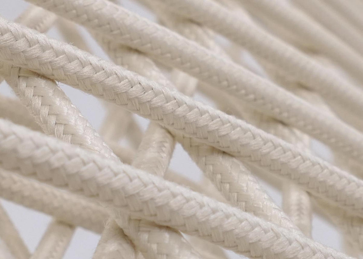 BARSKI STOLEC Kremno bel - krem, tekstil (51/105/60cm) - MCW