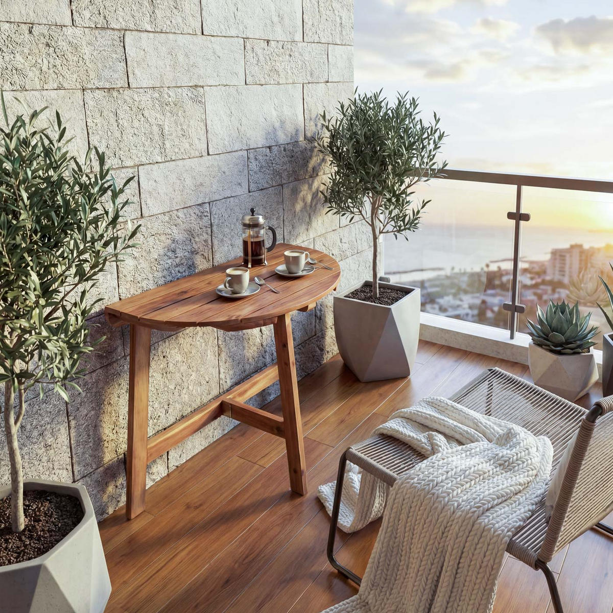 KLAPPTISCH Braun - Braun, Holz (43/70/71cm) - MCW