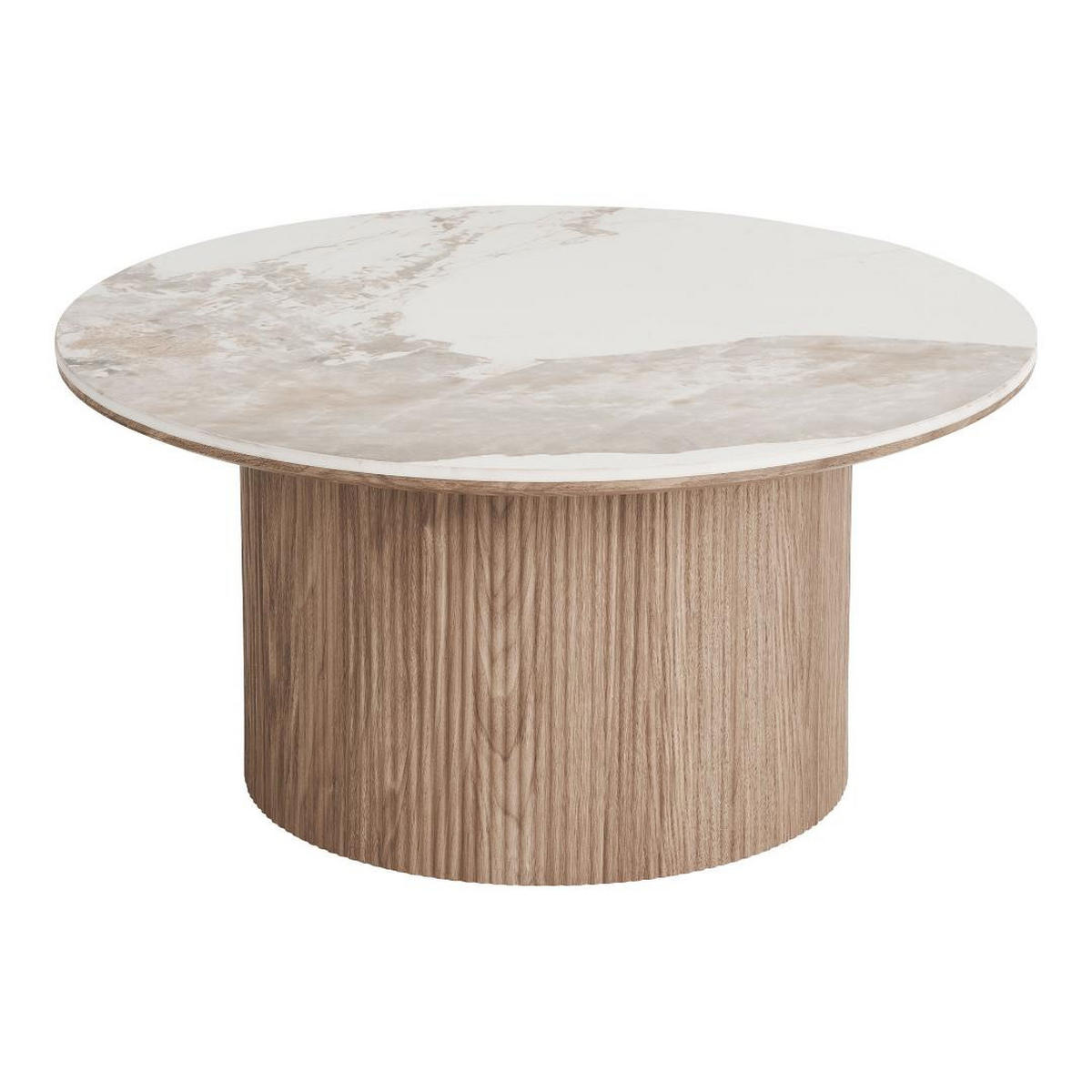 SOFFBORD Minamata 80 x 80 x 40 cm – vit - Vit, Träbaserade material (80/80/40cm) - ebuy24
