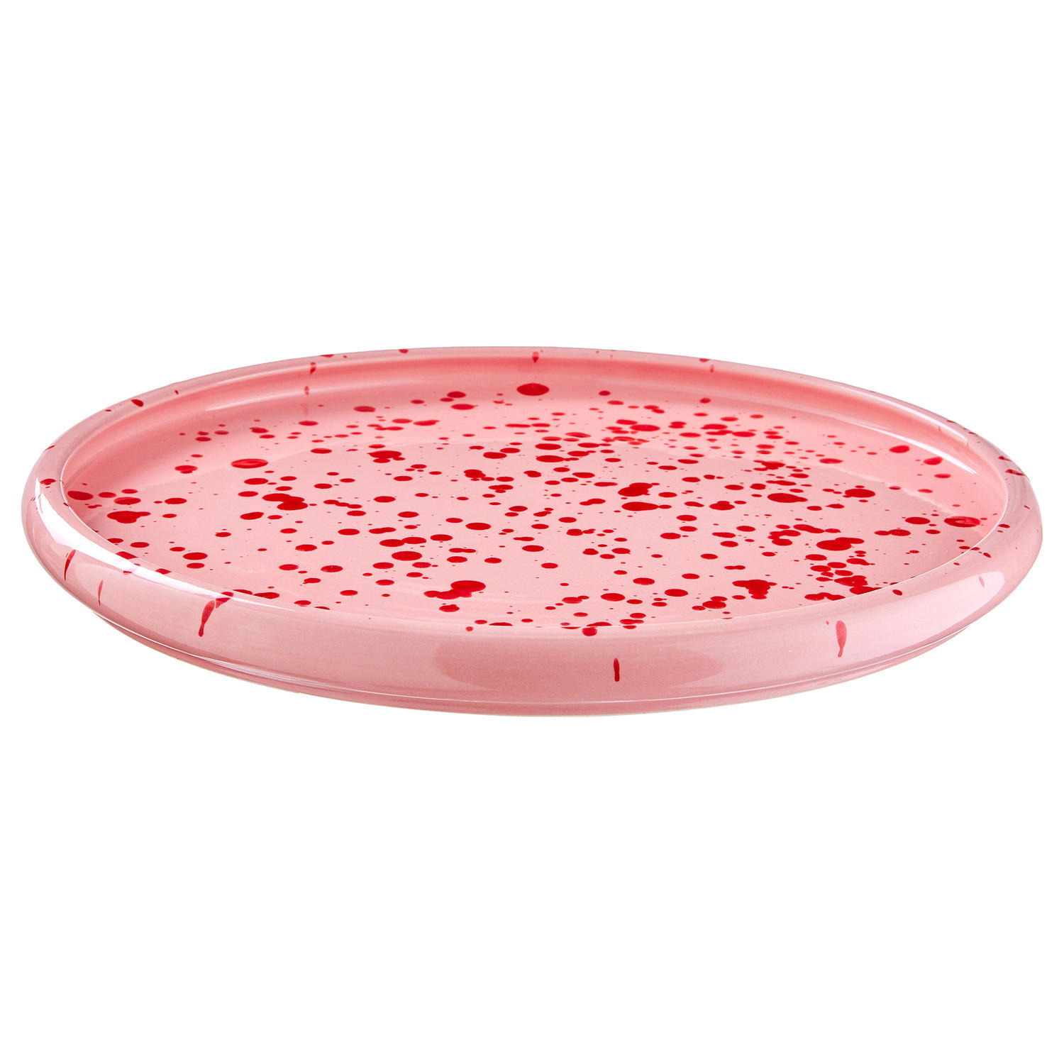DINNERTELLER Boogy Splash - Pink, Keramik (27/27/2.5cm) - Butlers