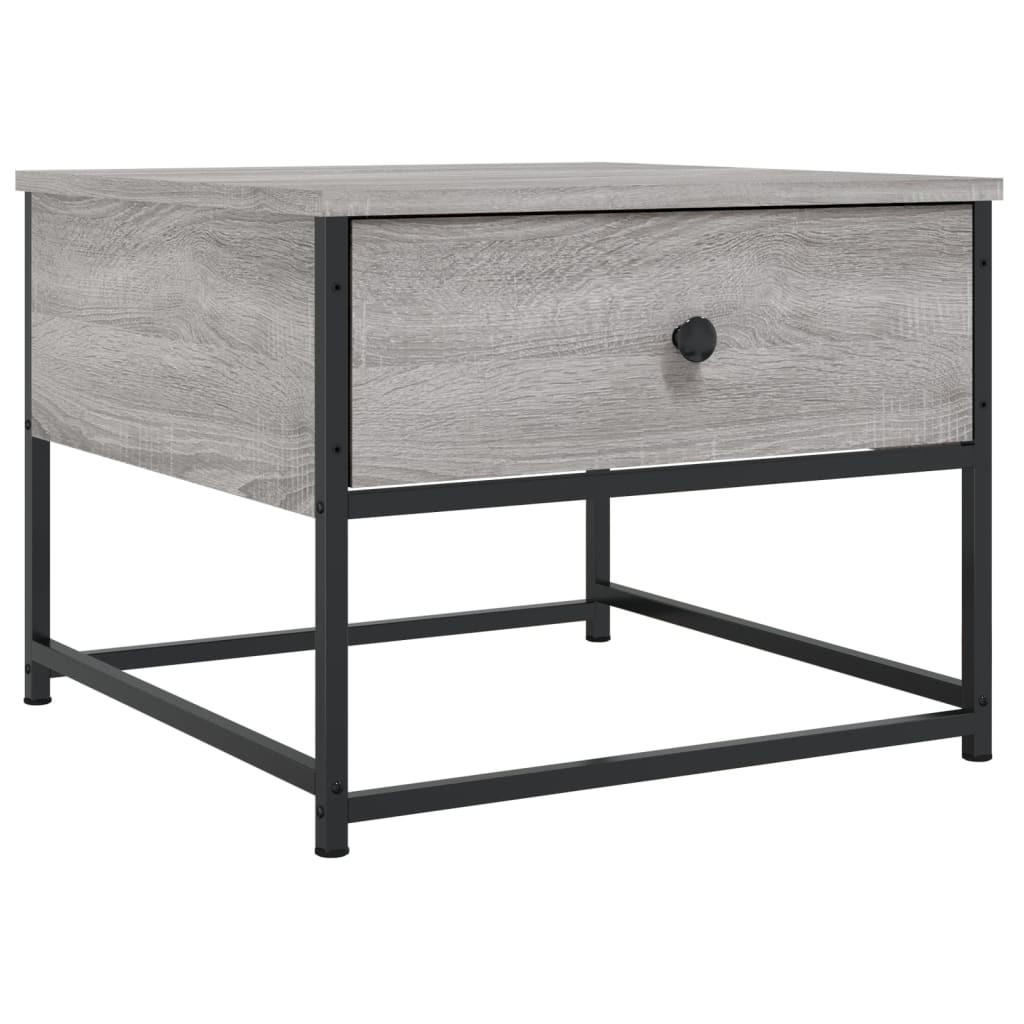 COUCHTISCH Grau Sonoma 51x51x40 cm Holzwerkstoff - Grau, Holzwerkstoff (51/51/40cm) - furnicato