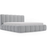 POLSTERBETT Cloud 160x200 Hellgrau - Hellgrau, Textil (160/200cm) - Graingold
