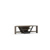 TV-ELEMENT Sares Walnuss Schwarz - Walnussfarben/Schwarz, Holzwerkstoff (120/36.8/35cm) - Decorotika