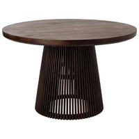TISCH aus Holz, braun, 120x76cm - Braun, Holz (120/120/76cm) - Wanderlust