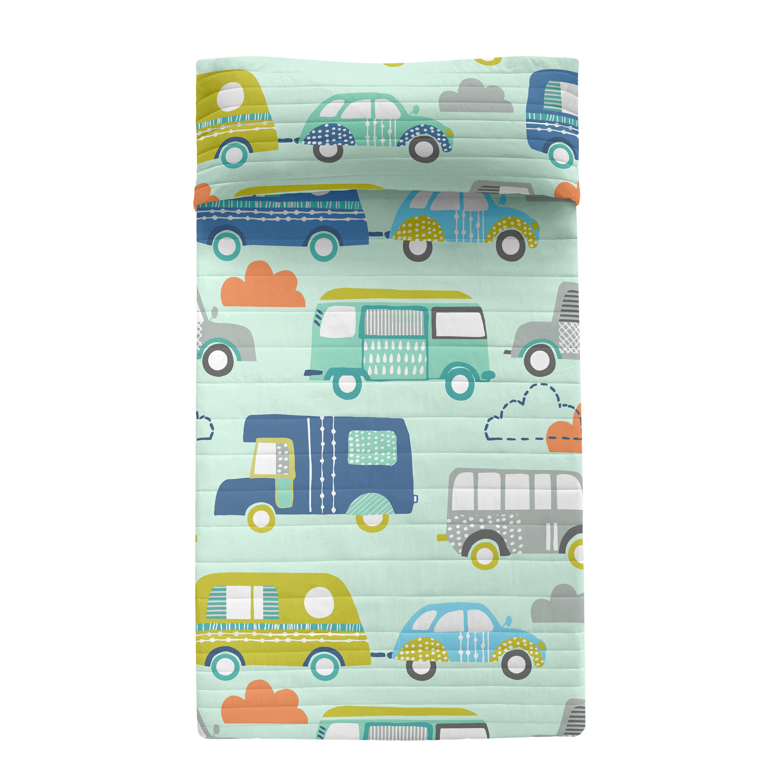 TAGESDECKE holidays 200x260 cm (bett 105) mehrfarbig - Multicolor, Textil (200/260cm) - Happy Friday