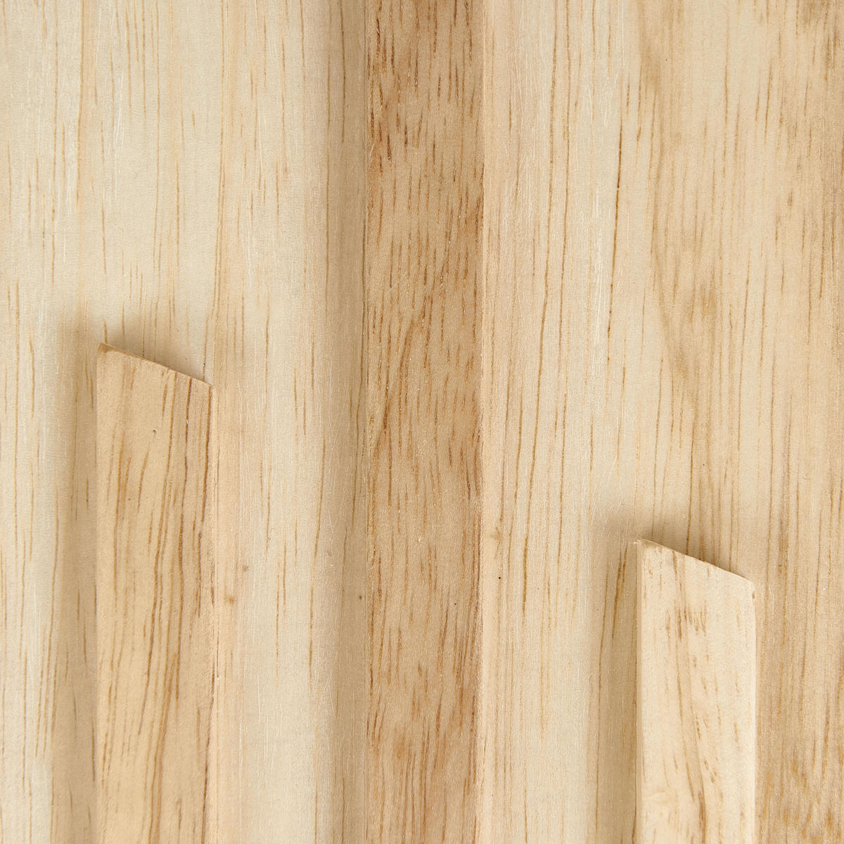 NACHTTISCH Heller Holzfarbton/Schwarz Dalcross - Hellbraun/Schwarz, Holzwerkstoff (40/50/35cm) - Beliani