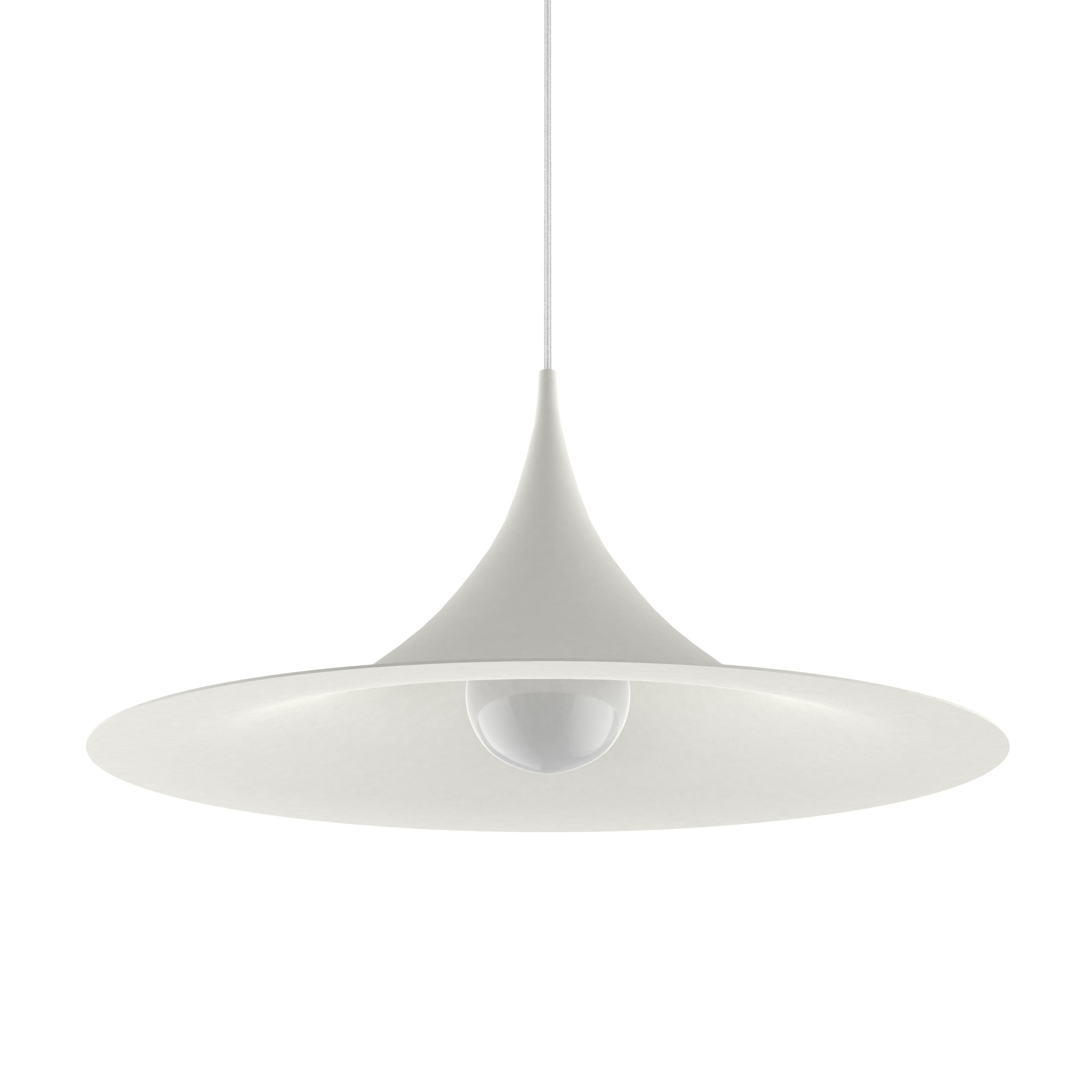 HÄNGELEUCHTE - Weiß, Metall (57/57/27cm) - Lumicom