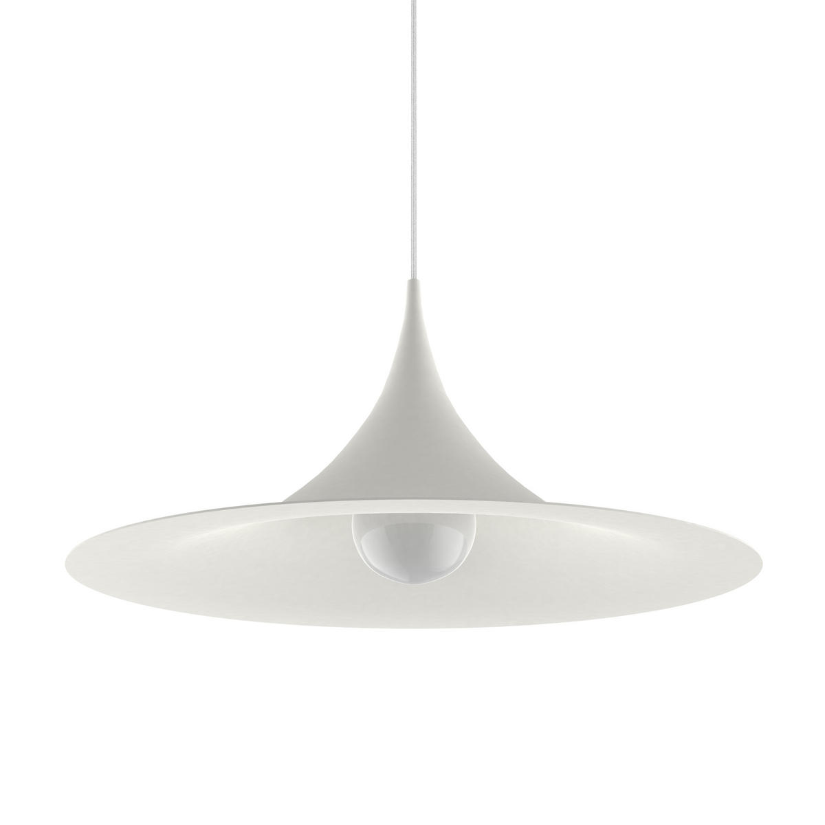 HÄNGELEUCHTE - Weiß, Metall (57/57/27cm) - Lumicom