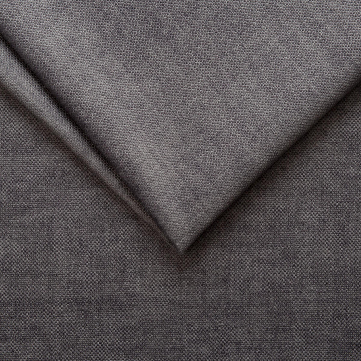 ECKSOFA Lopez Grau Samt-Stoff - Schwarz/Grau, Holz/Kunststoff (264/162cm) - S-Style Möbel