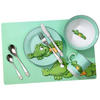 KINDERGESCHIRR Happy Zoo Krokodil 8er Set - Grün, Keramik (1/1/1cm) - Ritzenhoff Breker