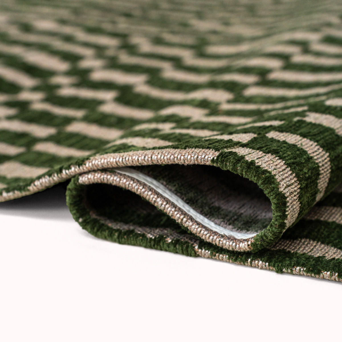 TEPPICH Oasis Berber 80/150 cm - Grün, Textil (80/150cm) - Louis De Poortere