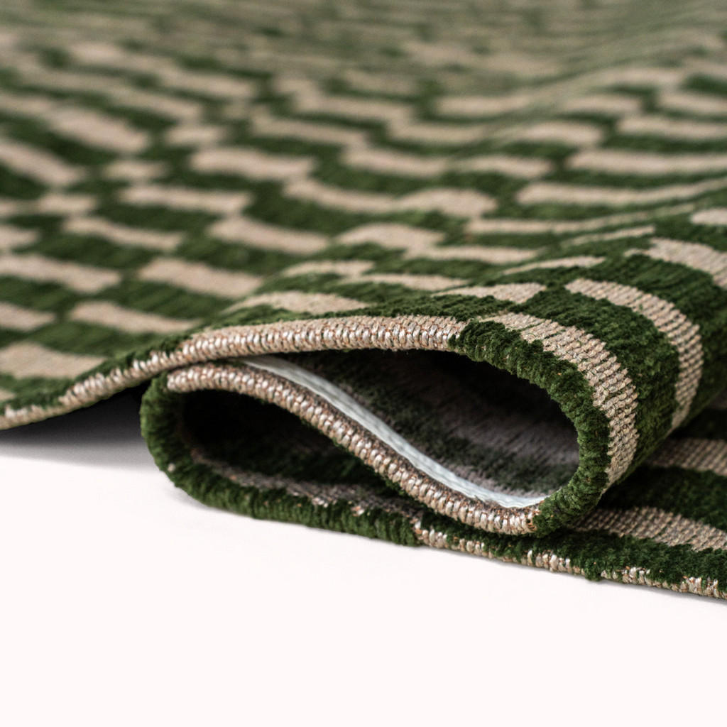 Thumbnail - Louis De Poortere Teppich, Grün, Textil, Rechteckig, 80x150 cm, ISO 9001, Teppiche & Böden, Teppiche