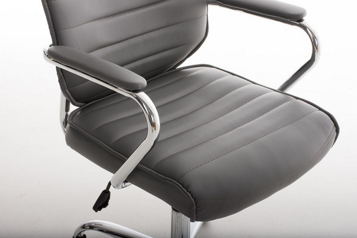 BÜROSTUHL Rocket V2, Grau - Grau, Textil/Metall (59/128/57cm) - TPFLiving